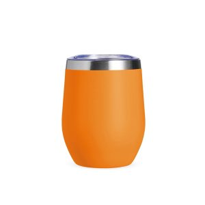 Copo Térmico Inox 320ml — Laranja