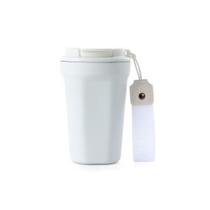 Copo Térmico Inox 350ml — Branco