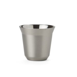 Copo Parede Dupla 80ml — Inox