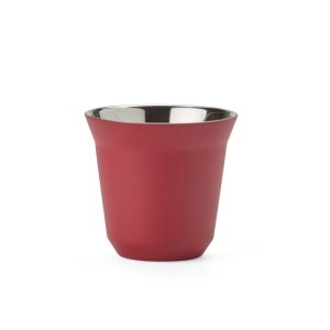 Copo Parede Dupla 80ml — Vermelho