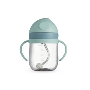 Copo De Transição Infantil 350ml — Verde / Transparente