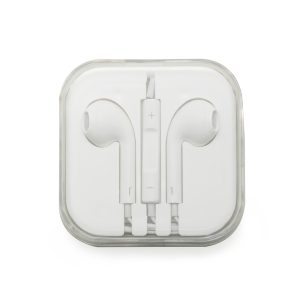 Fone De Ouvido C/ Microfone -bco/bco