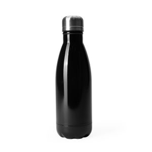 Garrafa Inox 625ml — Preto / Inox