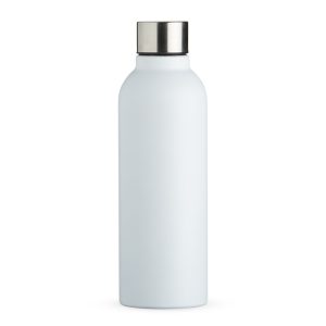 Garrafa Inox 800ml — Branco / Inox