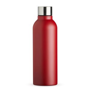 Garrafa Inox 800ml — Vermelho / Inox