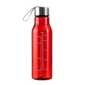 Garrafa Plástica 615ml — Vermelho