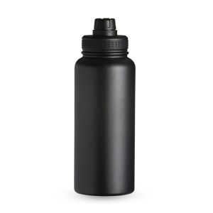Garrafa Térmica Inox 1l — Preto