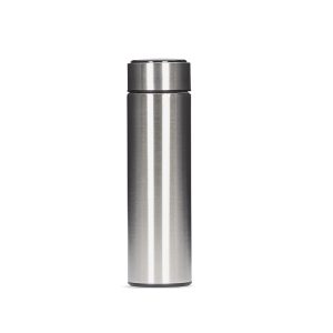 Garrafa Térmica 400ml C/ Termômetro — Inox