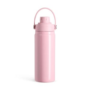Garrafa Térmica 600ml — Rosa