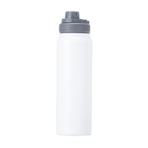 Garrafa Térmica 850ml — Branco / Cinza