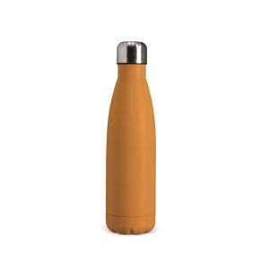 Garrafa Térmica Com Tampa Inox 500ml — Laranja