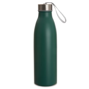Garrafa Inox 750ml — Verde / Inox