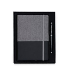 Kit Executivo 2 Peças — Preto / Cinza