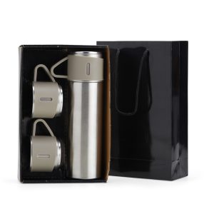 Kit Garrafa Térmica — Inox