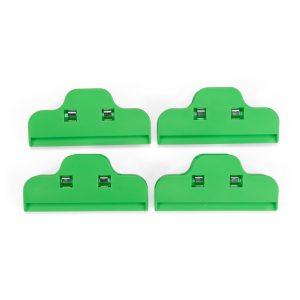 Kit Prendedores Multiuso 4 Peças — Verde
