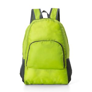 Mochila De Nylon Dobrável 21l — Verde