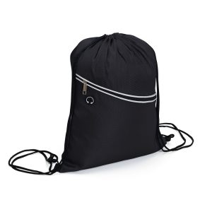 Sacochila Poliéster — Preto