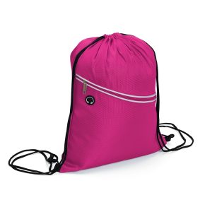 Sacochila Poliéster — Rosa