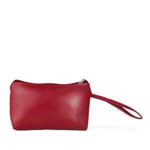 Nécessaire Couro Sintético — Vermelho