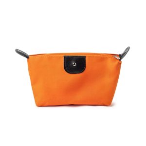 Nécessaire Nylon Oxford — Laranja / Preto