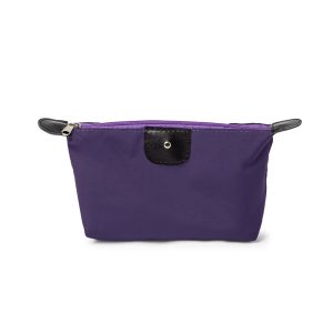 Nécessaire Nylon Oxford — Roxo / Preto