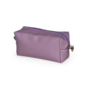 Necessaire Em Pu — Roxo