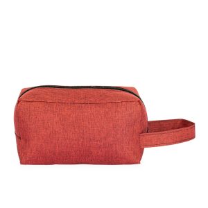 Nécessaire Poliéster Pvc Mescla — Vermelho