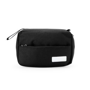 Nécessaire Com 3 Compartimentos — Preto
