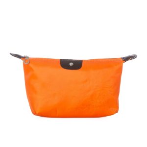 Necessaire Em Poliester Impermeável — Laranja