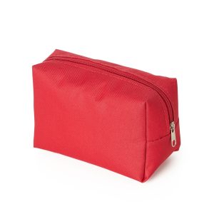 Necessaire Em Nylon — Vermelho