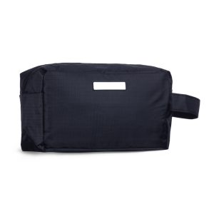 Necessaire Pvc Impermeável C/ Plaquinha — Preto