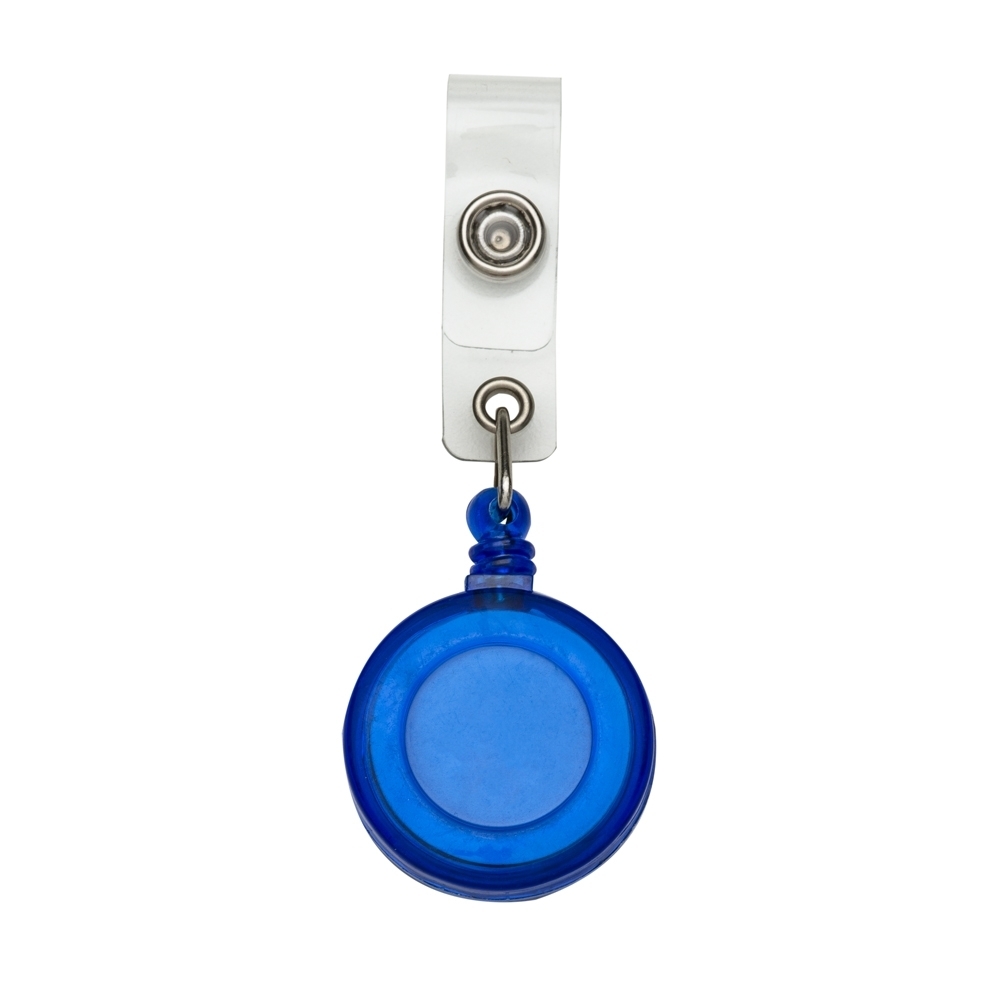 Porta Cracha Azul Leitoso