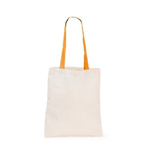 Sacola Algodão — Bege / Laranja
