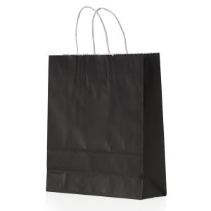 Sacola Kraft Média — Preto