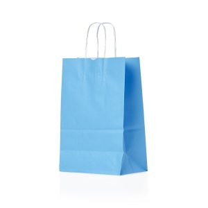 Sacola Kraft Pequena — Azul