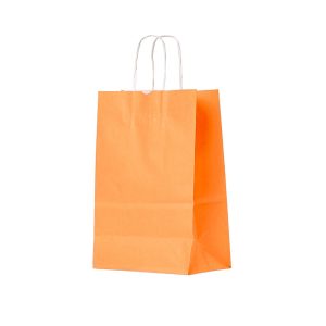 Sacola Kraft Pequena — Laranja