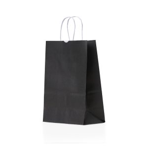 Sacola Kraft Pequena — Preto