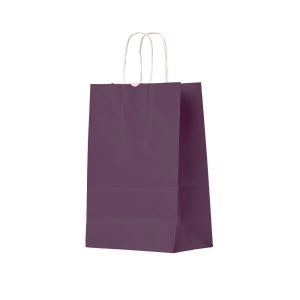 Sacola Kraft Pequena — Roxo