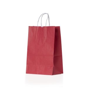 Sacola Kraft Pequena — Vermelho