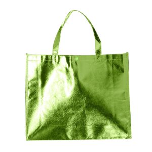 Sacola Em Tnt Revestida C/ Plastico — Verde