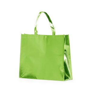 Sacola Em Tnt Revestida C/ Plastico — Verde