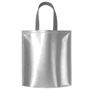 Sacola Tnt Metalizado — Prata