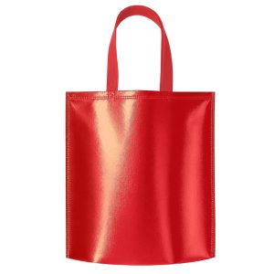 Sacola Tnt Metalizado — Vermelho