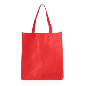 Sacola Tnt Com Alça — Vermelho