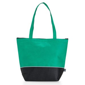 Sacola Rpet Térmica 10 Litros — Verde / Preto