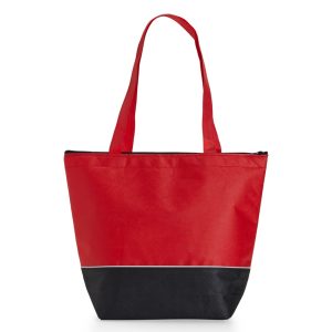 Sacola Rpet Térmica 10 Litros — Vermelho / Preto