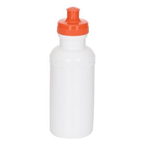 Squeeze Plastico 500ml Bic Plastic — Branco / Laranja