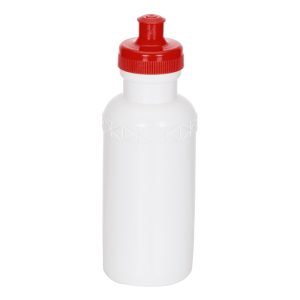 Squeeze Plastico 500ml Bic Plastic — Branco / Vermelho