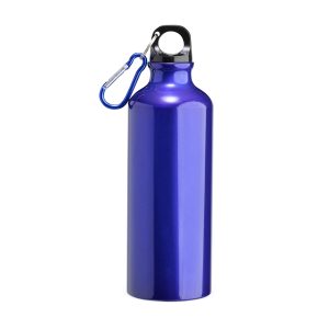 Squeeze Alumínio 500ml — Azul / Preto (9139A-AZU)