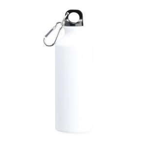 Squeeze Alumínio 500ml — Branco / Preto